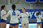 VB vs MHC  Wheaton Women's Volleyball vs Mount Holyoke College. - Photo by Keith Nordstrom : Wheaton, Volleyball, VB